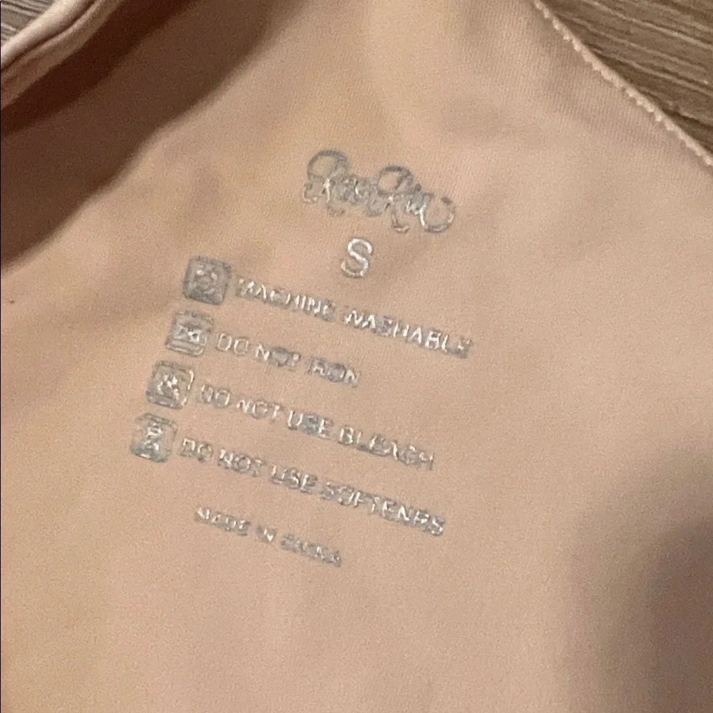 Stylish Women's Crop Top Set - XS White, XS Pink, XS Peach, S Tan